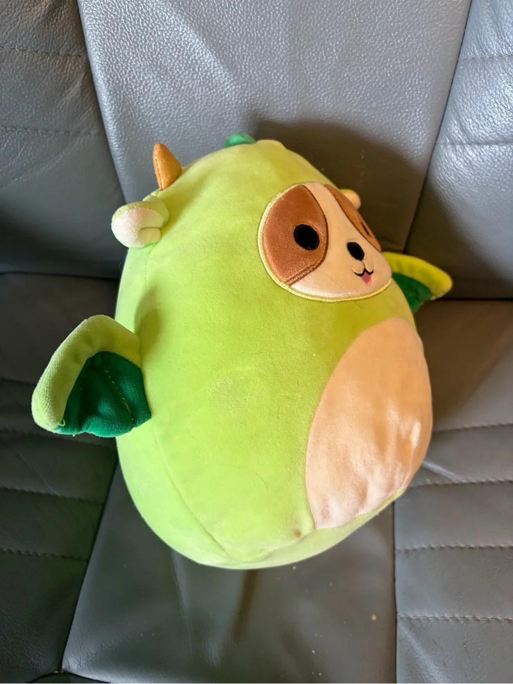 Corgi in a Dino Suit Squishmallow